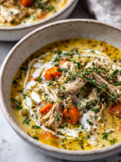 Crockpot Creamy Chicken Soup Recipe